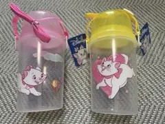 未使用 Disney おしゃれキャット ストロー付きボトル 2個セットのサムネイル