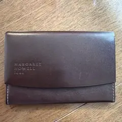 MARGARET HOWELL idea 名刺入れ カードケース ダークブラウンのサムネイル