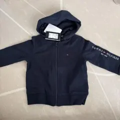 TOMMY HILFIGER ネイビー パーカー　ベビー　キッズ