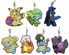 ポケモン ハロウィン ラバーストラップ 8種セット ポケモン ハロウィン ラバーストラップ 8種セット - メルカリ
