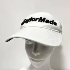 テーラーメイドゴルフ ゴルフサンバイザー ホワイト フリーサイズ