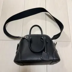 ✨限定値下げ✨ミラオーウェン　ワイドショルダーミドルボストンバッグ ブラックのサムネイル