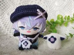 にじさんじ　にじパペット　星導ショウ　キャスケット＆オトモポシェット　にじぱぺ