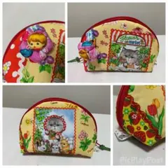 コヤンイサムチョン　新柄　楕円型ファスナーポーチ