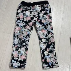 花柄カジュアルパンツ