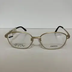 【定価35,000円】ヴィンテージ メガネ AMISTA ゴールドオーバル