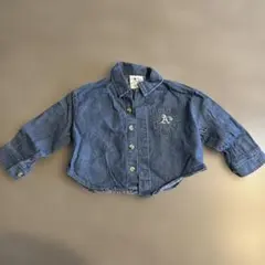 MLB デニムシャツ ベビー80cm