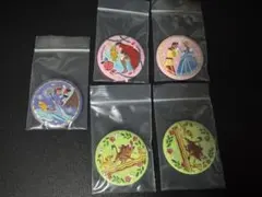 ディズニー 刺繍ピンバッジ 5個セット