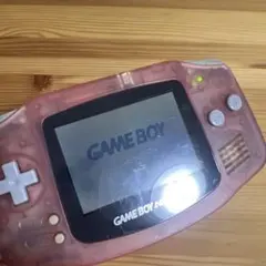 ゲームボーイアドバンス AGB-001 クリアピンク
