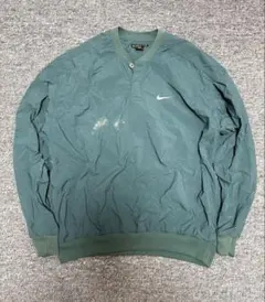 Nike Golf M 緑 ナイロンジャケット　プルオーバー　グリーン　M