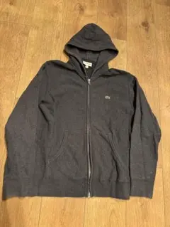 LACOSTE ジップアップスウェットパーカー