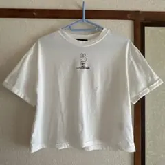 w closet ミッフィー刺繍 Tシャツ Fサイズ
