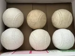 軟式野球　M球　 6個セット　ケンコー　ナイガイ