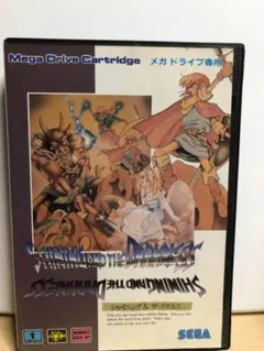 メガドライブ　シャイニング＆ザ・ダクネス　箱説　ハガキ付き　動作確認済み