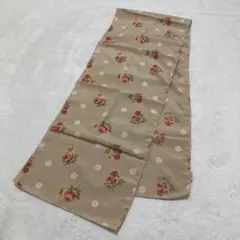 レトロ　花柄　日本製　大判ストール