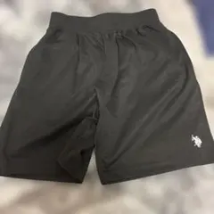 US POLO ASSN. 黒ショートパンツ