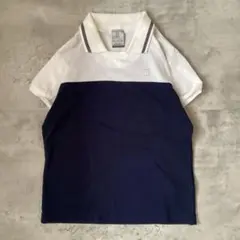 NIKE ナイキ　Tシャツ　ネイビー　襟付きTシャツ