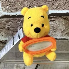東京ディズニーリゾート限定　くまのプーさん ぬいぐるみバッジ　メダルケース付きのサムネイル