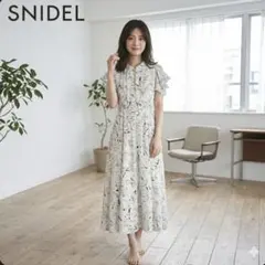 スナイデル マーブルフラワー柄ワンピース - メルカリ
