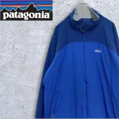 激レア☆EURO輸入90s】パタゴニア アノラックパーカー ブルー メンズXL