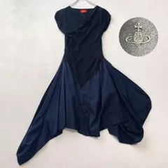 Vivienne Westwood オーブ柄 ノースリーブ ワンピース - メルカリ