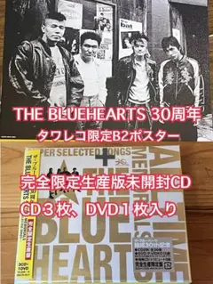 THE BLUE HEARTS 30th 完全限定生産版　未開封品　限定ポスター 2026年最新】ブルーハーツ 30周年の人気アイテム - メルカリ
