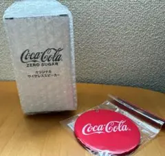 コカコーラゼロ　オリジナルワイヤレススピーカー＆スライド式コンパクトミラーセット