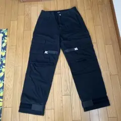 黒 XL カーゴパンツ 4ポケット