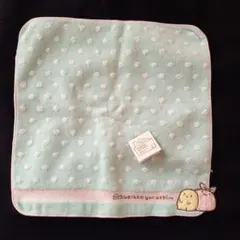 すみっコぐらし ドット柄タオルハンカチ