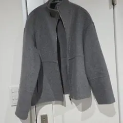 ZARA フルジップジャケット グレー S