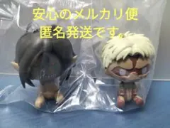 進撃の巨人一番くじ　ちょこのっこフィギュア　進撃の巨人・鎧の巨人　2点セット