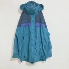 【ロゴ刺繍】Columbiaコロンビア　マウンテンジャケット　緑　レディースLL