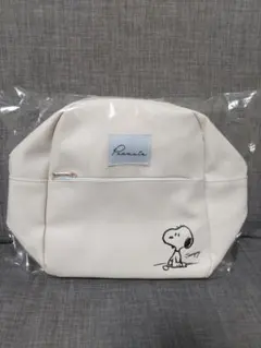 新品未開封　スヌーピー　リュック　白色（クリーム色）　プライズ品