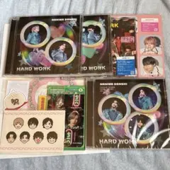なにわ男子 HARD WORK CD＋特典セット