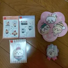 マクドナルドなど ちいかわステッカー 5枚セット