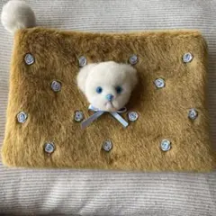 Zaza Bear ハートクッション付きテディベア