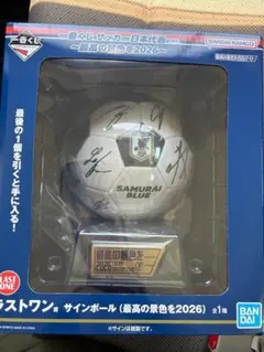 サッカー 日本代表 一番くじ ラストワン賞 D賞・E賞付き 最高の景色を
