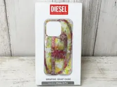 DIESEL ディーゼル スマホケース iPhone グラフィックケース 黄/赤
