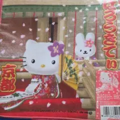 ハローキティ 横浜限定 ミニタオル ハンカチ - メルカリ