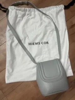 美品•HIEMS CORショルダーバッグ グレーTOMORROWLAND購入