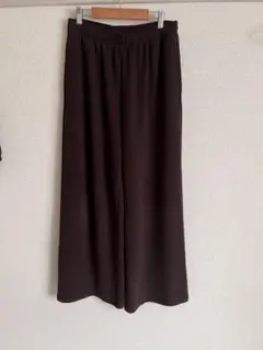 ユニクロ　スウェットワイドパンツ
