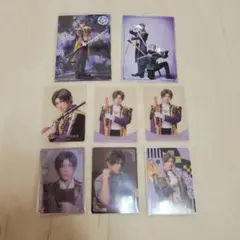 刀ミュ　へし切長谷部　ブロマイド　クリアカード　セット