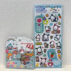 サンリオ キャラクターズ ぽちゃっこ 平成ハッピーフォン おはじきシール