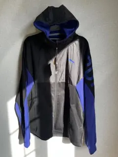 【新品タグ付き】PUMA DRYCELLジャケット ブラック×ブルー L