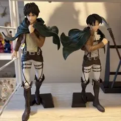進撃の巨人 Grandista リヴァイ エレン フィギュア 2体セット - メルカリ