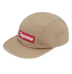 Supreme Washed Chino Twill Camp Cap