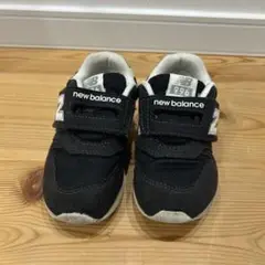 New Balance 996 黒 スニーカー ベルクロ　16cm
