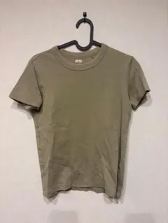 UNIQLO U カーキ 半袖 Tシャツ Mサイズのサムネイル