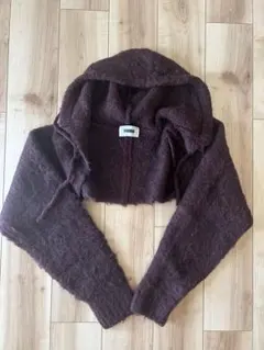 VIAVAND 2WAY HOODED MUFFLER KNIT