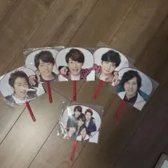 嵐 5×20ミニうちわ 6枚セット